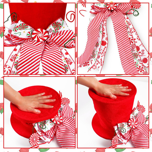 Juego De 25 Piezas Decoración Árbol Navidad Bastones Y Bolas