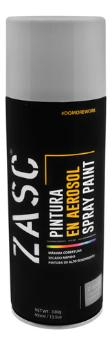 Pintura En Spray Alta Temperatura Plata 400ml