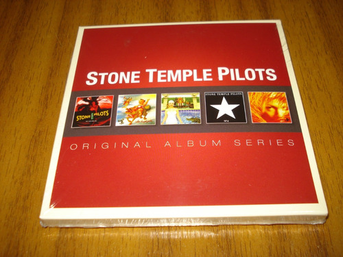 Box Cd Stone Temple Pilots / 5 Albumes  (nuevo Y Sellado) 