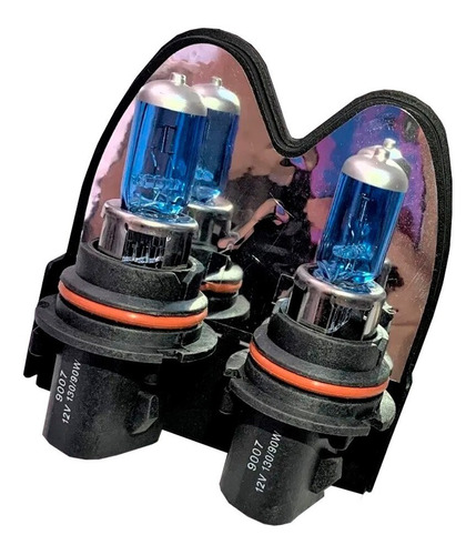 Bombillo Xenon Plasma 9007 12v-130/90w Azul