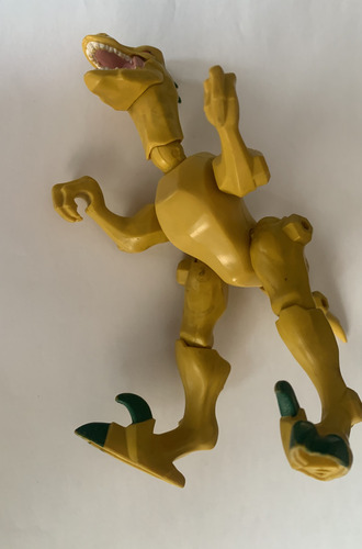Jurassic World Hero Mashers Yellow Velociraptor Hasbro 2015 (Usado)