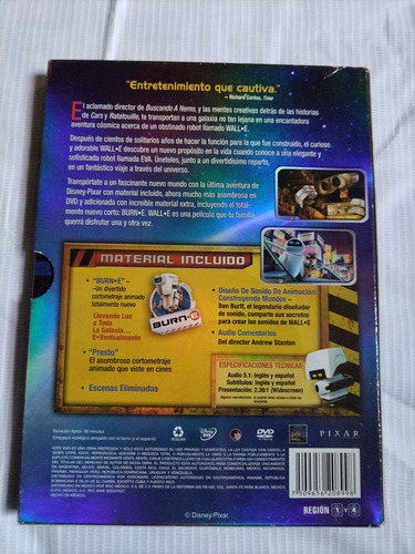 Wall Película Dvd Original (Usado)