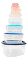Comprar Envases Plásticos Trasparentes Kit De Envases 8 Unidades
