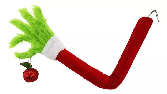 Navidad Brazo Grinch Decoración Navideña