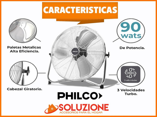 Ventilador Turbo Atma Vta2018x 3 Velocidades Oferta!!!