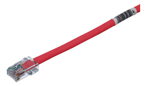 Patch Cord Cat5 Rojo 7ft (2mts) Panduit