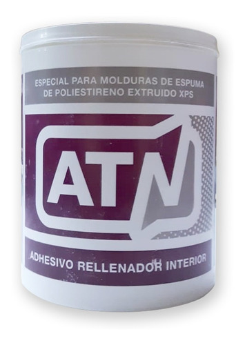 Adhesivo Moldura Interior Atenneas Rellenador Pote 1.5kg Atn