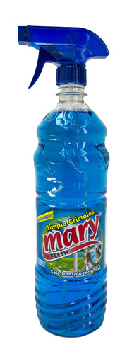 9 Liquido Limpia Cristales Vidrios Mary Fresh 1 Lt. Con Atm