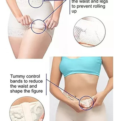 Moldeador De Cuerpo,curvy Fajas Para Mujer, Encaje De Diario