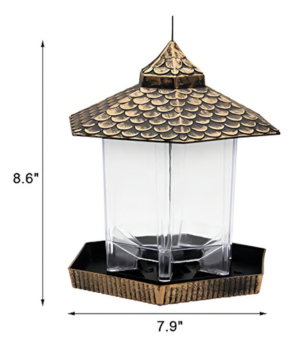 Twinkle Star Wild Bird Comedero Colgante Para Decoración Ext