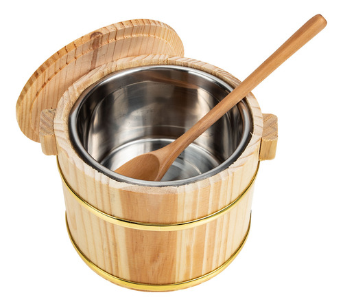 Contenedor De Barril De Arroz Sushi Cask