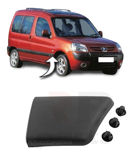 Moldura Guardabarro Delantero Der Berlingo Hdi Linea Nueva 