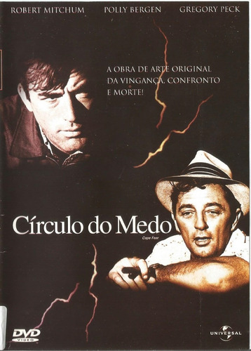Dvd Circulo Do Medo Com Gregory Peck (Usado)