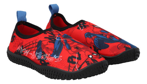 Zapato Agua Infantil Rojo Spiderman H2o