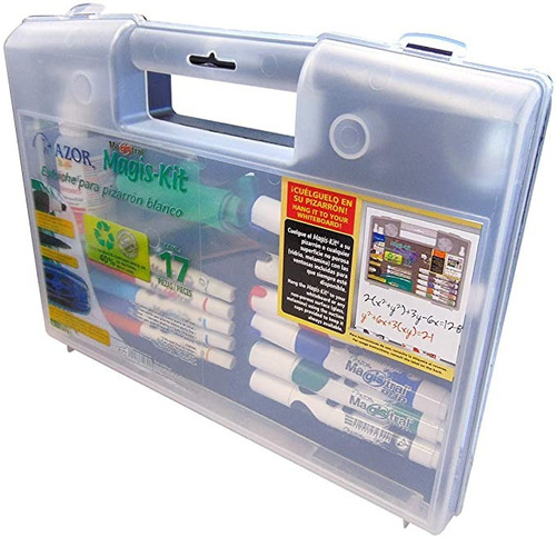 Marcador Para Pizarrón Blanco + Estuche Y Accesorios Azor