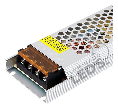 Fonte Driver Slim 12v 15a 180w Para Fita E Perfil Led Bivolt