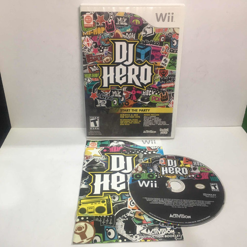 Nintendo Wii Dj Heroe