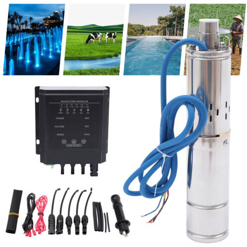 3  Solar Water Pump Deep Bore Well Submersible Water Pum Wss