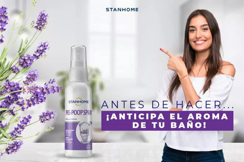 Pre-poop Neutralizador De Olores Spray Para Wc Lavanda 3pz