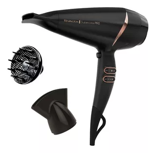 Secadora De Cabello Remington Con Cerámica Y Iones D24a Super Care Pro 127v