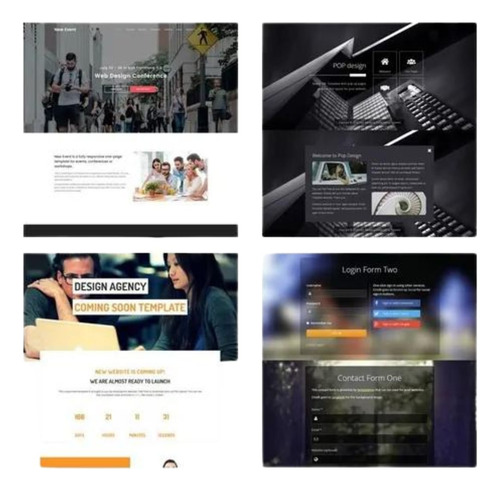 Pack Com 5.000 Templates Html5 Modelos Responsivos Editáveis