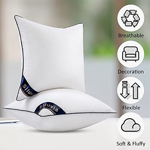 Rellenos De Almohada Cuadrados 40 X 40 Cm, 2 Piezas