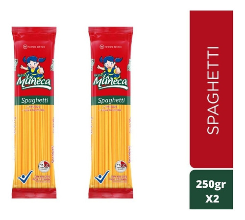 Pasta La Muñeca Spaghetti X2 Un - g