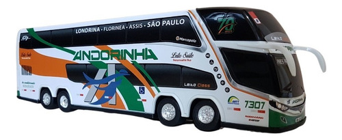 Miniatura Ônibus Andorinha  4 Eixos 