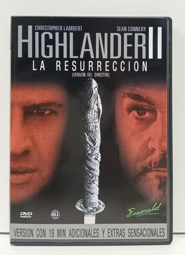 Pelicula Highlander 2 Version Director Dvd Original Cinehome