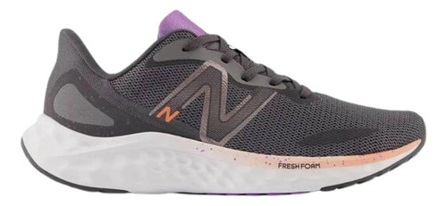 New Balance Fresh Foam Arishi V4 Mujer Gris Naranja