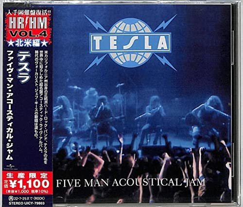 Cd Five Man Acoustical Jam - Tesla _g