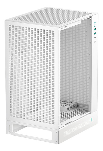 Gabinete Itx Deepcool Ch170 Digital Display LCD Fuente Atx BLANCO