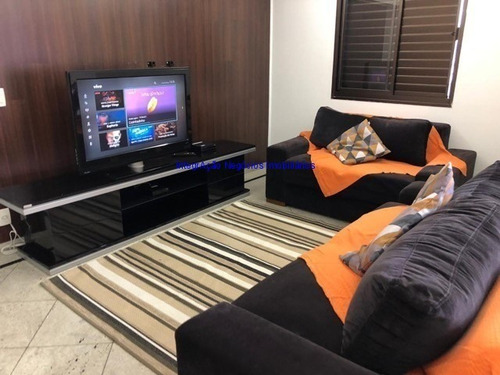 Imagem 1 de 10 de Apartamento 99m², 03 Dormitórios (sendo 01 Suíte), 02 Banheiros E 02 Vagas Na Garagem. Condomínio Com Portaria, Segurança 24hrs, Piscina. - 21062303 - 69714271