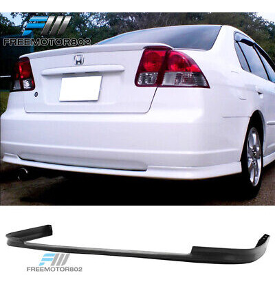 Fit 01-03 Honda Civic Sedan Pp Type-r Style Rear Bumper  Zzg