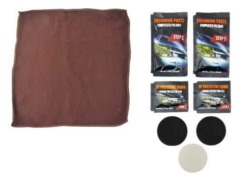 Kit De Restauracion De Focos, Para Auto, Visbella.