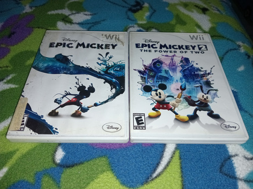 Epic Mickey 1 Y 2, Para Nintendo Wii, Precio Por Cu