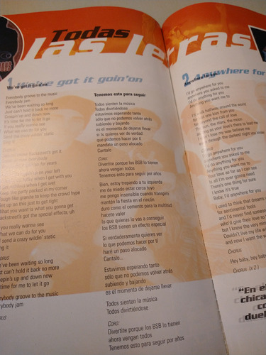 Backstreet Boys Un Sueño Americano 48 Pag - ' 1998 (Usado)