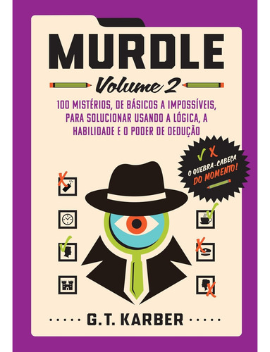 Murdle - Volume 1 + Volume 2 - G.t. Karber - Livros Físicos