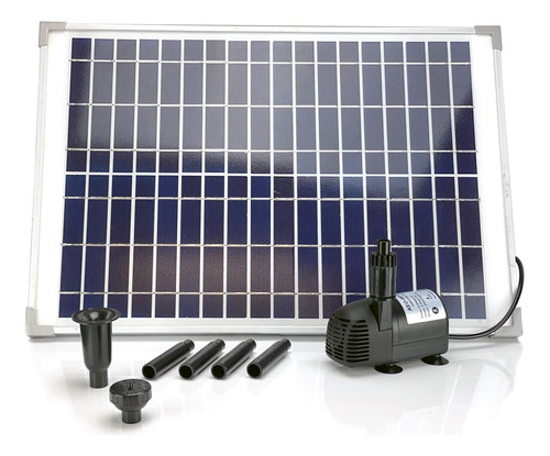 Kit De Bomba De Agua Solar De 20 W Sumergible Cc 410 Gph