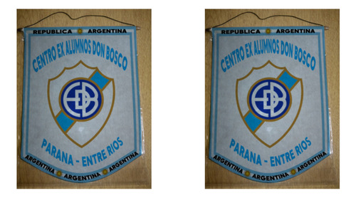 Banderin Mediano 27cm Centro Ex Alumnos Don Bosco Parana