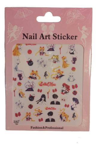 Stikers Para Uñas Sailor Moon