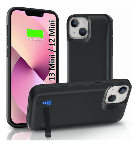 Carcasa Cargador De Batería Para iPhone 13 Mini / 12 Mini