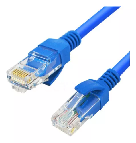 Cable Lan Utp 5e De Internet 5 Metros Largo Armado Patch Red