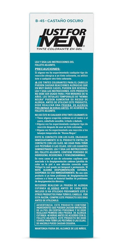 Tinte Just For Men Barba Y Bigote (b-55) Negro 2-pack