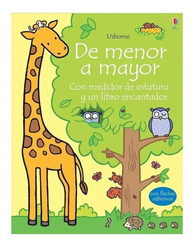 Libro Para Niños De Menor A Mayor + Medidor De Estatura