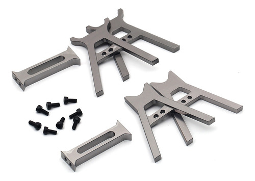 Kit De Soportes Rc De Aleación De Aluminio Para Coches Rc 1/