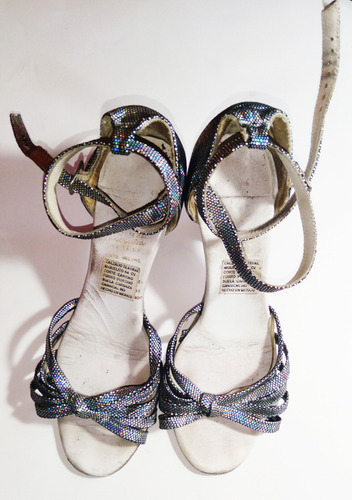 Zapatos De Baile Mujer Baile Latino, Salsa, Cumbia (Usado)