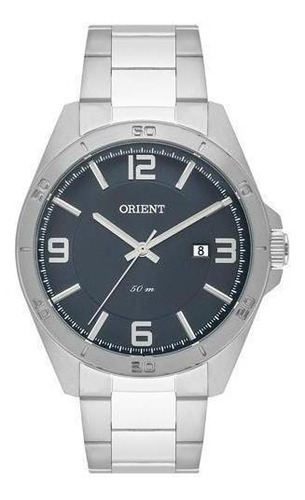 Relógio Masculino Orient Prata Mbss1377-d2sx