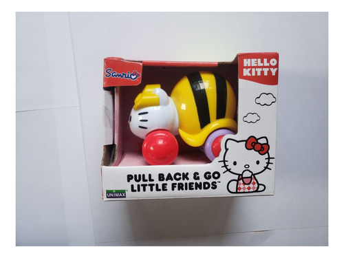 Carrito Friccion Hello Kitty Pull Back And Go Little Friends