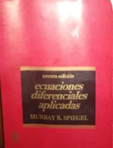 Comprar Libro Ecuaciones Diferenciales Aplicadas